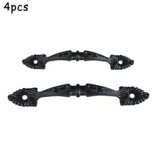 Maniglia porta capannone da cucina in ferro nero rustico per armadio confezione