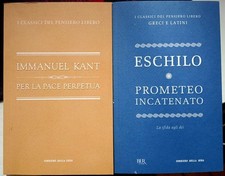 Libro Eschilo e Immanuel Kant - I classici del pensiero - Corriere della sera