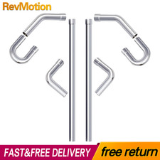 Universal 3 Inch Exhaust Tubing Mandrel Bend Pipe Straight U-bend Kit 8pieces