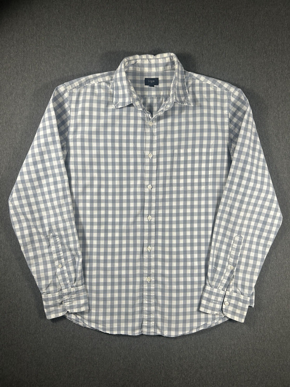 J.Crew Men's Flex WashedGingham Button-DownShirt … - image 1