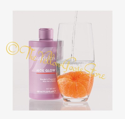 FARMASI   NUTRIPLUS ALOE GLOW DRINK SUPPLEMENT  NEW MANDARIN FLAVOR  FREE SHIP