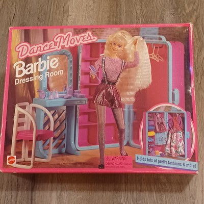 Barbie Dance Moves Dressing Room 1995 Mattel 67244 Vintage READ 