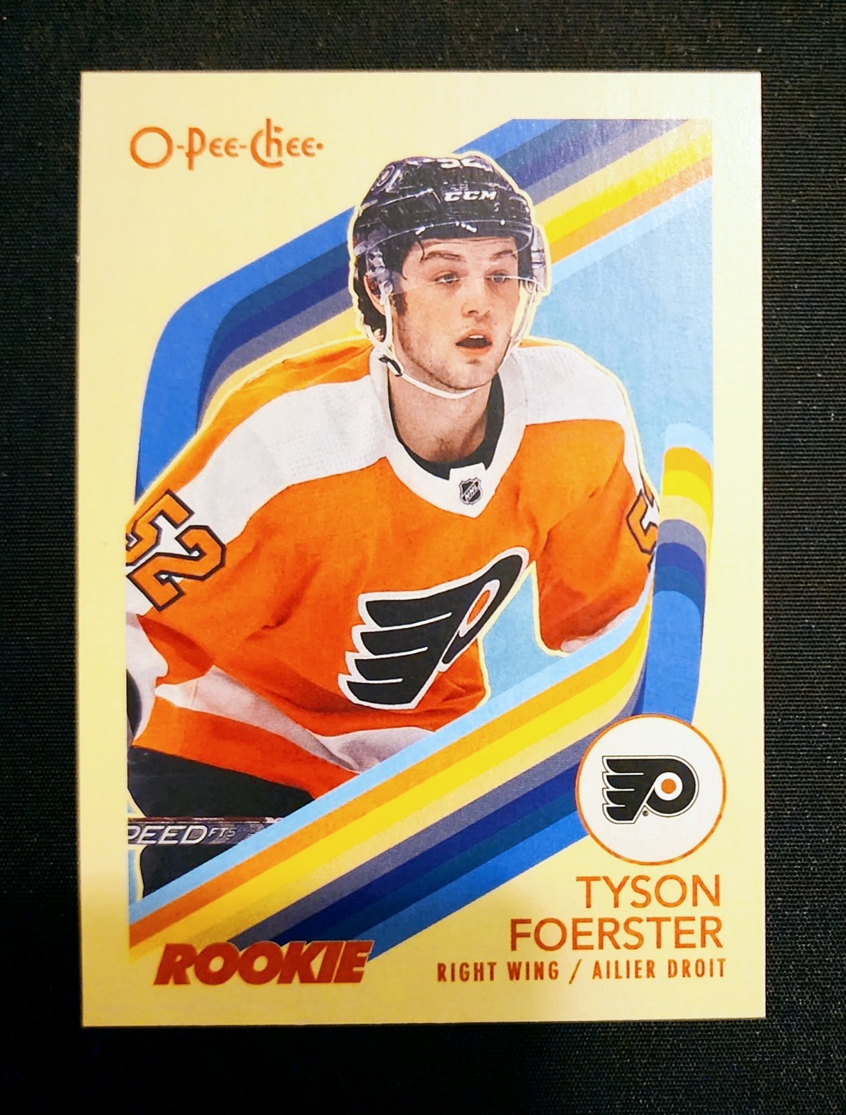 2023-24 O-Pee-Chee Retro Rookie Tyson Foerster #567 RC