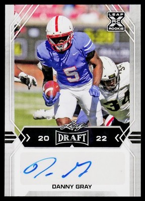 2022 Leaf Draft #BA-DG1 Danny Gray Autographs
