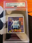 Pokemon Card Gengar #297 1997 Amada Sticker Collection Kai PSA 9 MINT