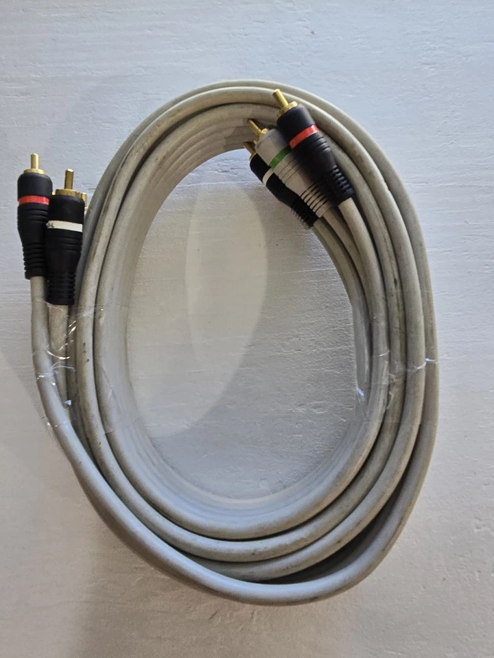 PYTHON-6 ft. High Quality Python Component Audio/Video 5-RCA (RGB/RW) Cable - Image 4 of 4