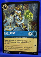 Daisy Duck Ghost Finder Foil 141/204 Whispers in the Well Disney Lorcana