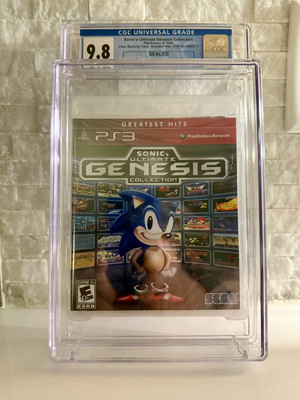 Sonic Ultimate Genesis Collection - PS3 - New - NOT WATA - Graded - CGC 9.8 A++