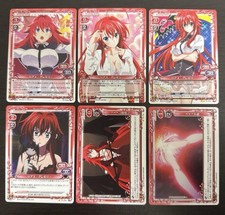 High school dxd Rias Gremory Trading Card Lot of 6 Precious Memories Anime Goods