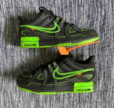 Size 8.5-Nike Air Rubber Dunk x Off-White Green Strike Men's Sneaker CU6015-001