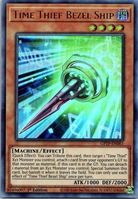 Time Thief Bezel Ship GFTP-EN061 Ghosts from the Past 1st Edition