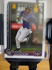 Topps 2025 Team Card A D A E L Amador- RC- C O L - 6 Mint Gem Corners Sharp...