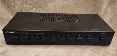Pyle PSS8 8-Channel High Power Stereo Speaker Control Center Switch ...