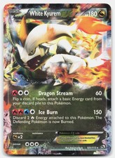 White Kyurem EX 101/113 Legendary Treasures Holo Pokemon LP on eBay