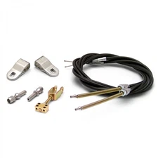 Stainless Steel Emergency e-Brake Cables with Clevis Kit for GM Disc or Drum co 