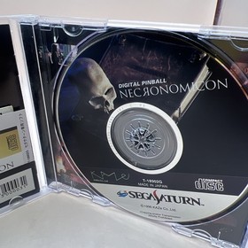 Necronomicon Degital Pinball Sega Saturn SS Kaze Used Japan Import 1996 Tested