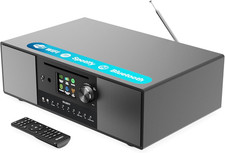 Internet Radio Con Lettore CD Hi Fi E DAB+ | Impianto Stereo Casa Completo | 120