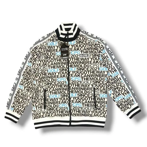 Unused CPG GOLF  ZIP Stretch Track Jacket Blouson 2103-23111 WHOLE 2 - product listing photo