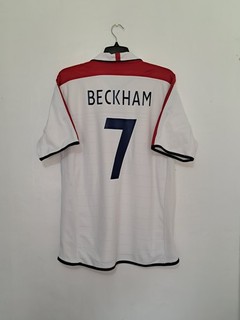 England Euro 2004 Home Shirt / BECKHAM 7 / XL / 99p Auction