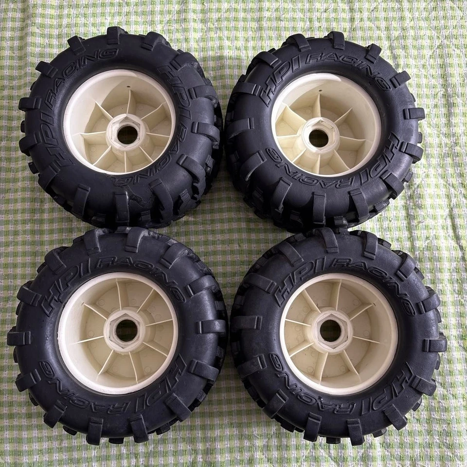 HPI RACING 1/8 Scale Tire with 23mm Hub for RC Cars - Image 2 of 4