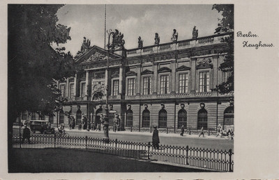 Postcard Berlin Schauspielhaus Gendarmenmarkt Germany approx. 1910 - 113