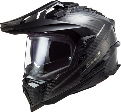 LS2 MX701 Explorer Plus Carbon Solid Carbon Gr. XL ADV Endurohelm Motorradhelm