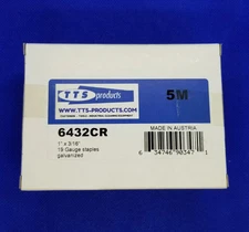 Staples 6432 Similar to Duo-Fast 6432CR Per Box (5,000) of 19 Gauge 1" Leg x 3/1