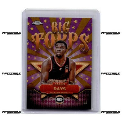 2024-25 Topps Chrome NBL - Gold #BT-14 Darius Days /50 Big Topps