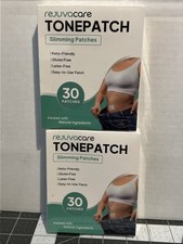 2 packs Of Rejuvacare Tonepatch Slimming Patch 30 Pack Latex-Free