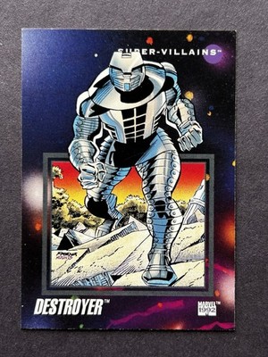 1992 Impel Marvel Universe Series 3 - Super Villains - Destroyer  - #105