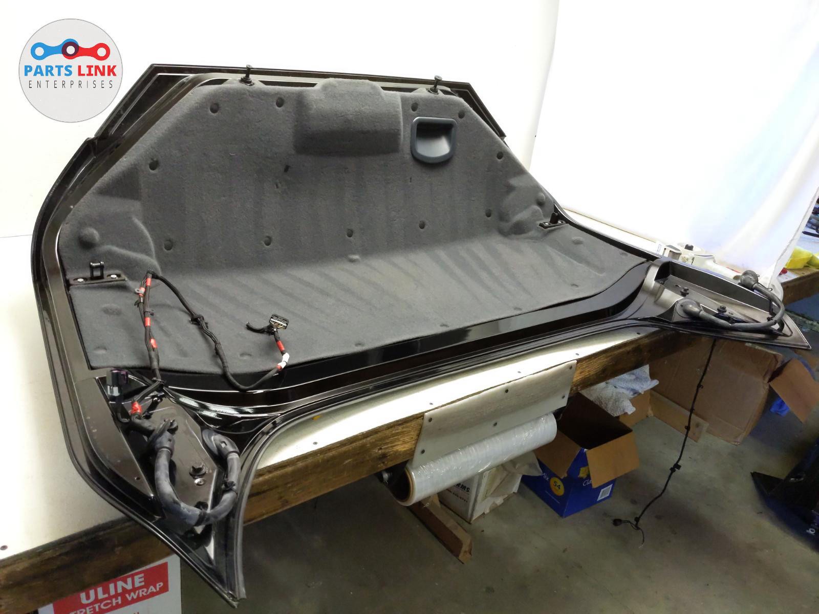08-14 FERRARI CALIFORNIA REAR TRUNK HOOD LID LIFTGATE BOOT SHELL TRIM BLACK F149