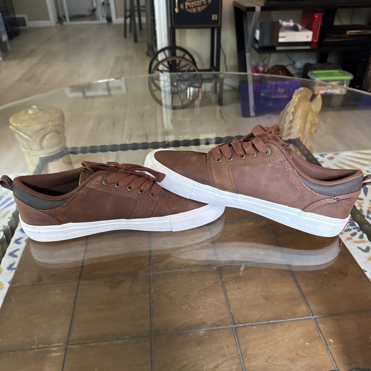 Levi's Alpine Tumbled Wax Lace Casual Sneaker Men Shoes Brown Tan