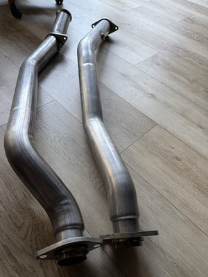 Brand New 3'' Stainless Mid-Pipes-Fits 2012-2021 Jeep Grand Cherokee SRT 6.4L WK2