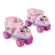 Mondo Minnie Mouse Skate Wheels for Girls Pink Pink , Adjustable from 22 to 29