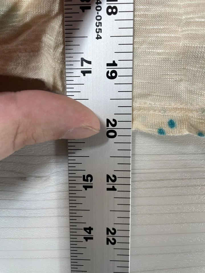 Kirra Tank Top Womens XS Cream Lace Back Button Front Sheer Boho Festival Summer - Image 3 of 4