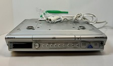 Sony ICF-CD543RM Under Cabinet Kitchen CD Clock AM/FM Radio Weather TV Tested