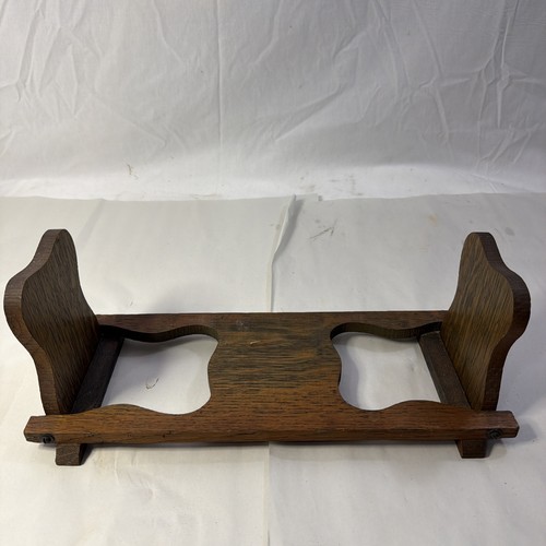 Antique Original Arts & Crafts Mission Oak Folding Book Holder