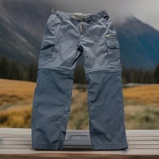 BC Clothing Men's Convertible Stretch Cargo Hiking Pants/ Shorts Size L X 30