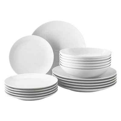 Rosenthal Mesh weiß Teller-Set 18-tlg.