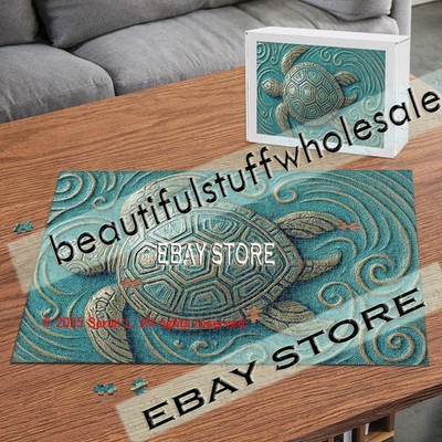 1000 piece jigsaw puzzle Tribal turtle ancestral protector