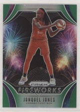 2020 Panini Prizm WNBA Fireworks Green Prizm Jonquel Jones #17 02ih