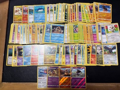 Pokemon Sonne & Mond und XY Serie ERA 182 Pokemon Karten keine doppelten!!