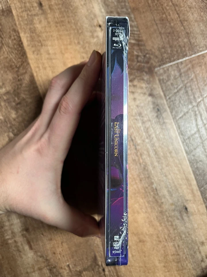 The Last Unicorn w. Steelbook (4K UHD + Blu-ray, 1982, Region Free) *NEW* Foto 3 de 4