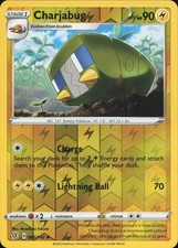 Charjabug 065/192 UNCOMMON REVERSE HOLO Rebel Clash Pokemon Lightly Played