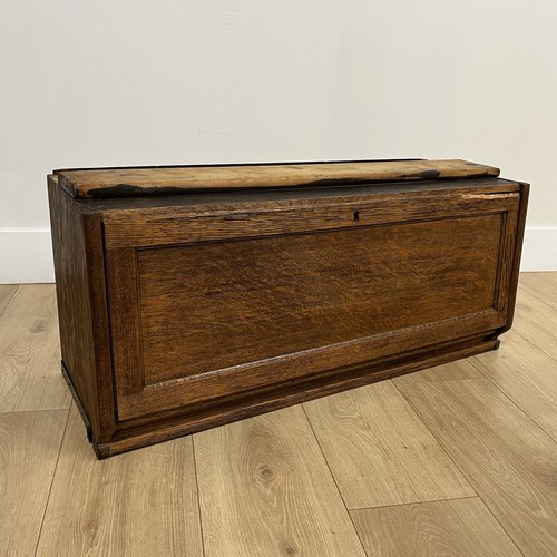 Globe-Wernicke Drop Front Desk Grade 299 Tiger Oak Section