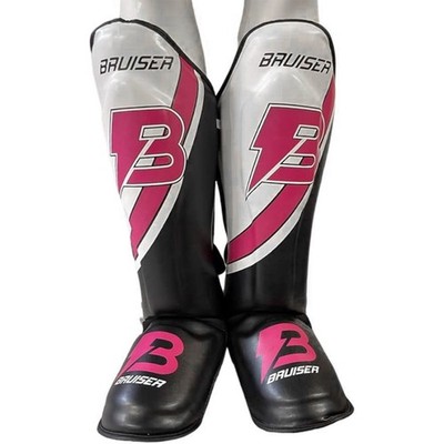 Bruiser Shin Guards with Instep MMA, Muay Thai Kickboxing ,Leg Instep Protection