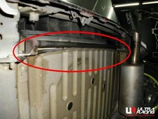 For Citroen C2/C3 1.6 2WD 2002-2009 Ultra Racing Rear Torsion Bar  2 Points