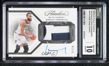 2022 Panini Flawless Horizontal 21/24 Rudy Gobert CGC 10 Gem Mint Patch Auto 3d3