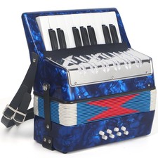 AKLOT 17 Key Piano Accordion, Lightweight Kids Accordion, Celluloid Accordion...