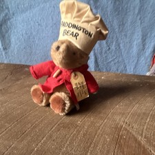 Rare Find Eden Toys Paddington Bear 1975 Plush with Hat, Coat, and Tag
